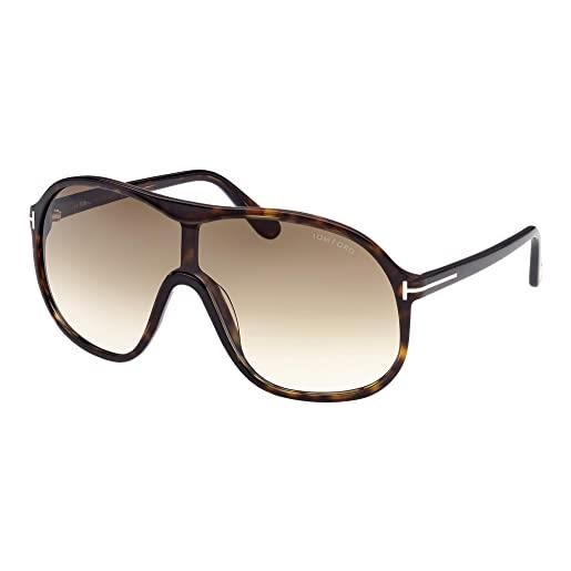 Tom Ford occhiali da sole drew ft 0964 dark havana/brown shaded 0/0/135 unisex