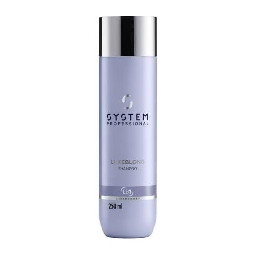 System Professional - luxe. Blond - shampoo - 250 ml