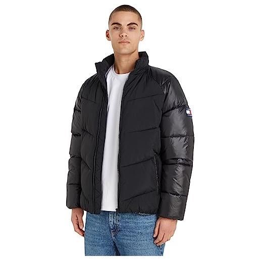 Tommy Jeans giacca uomo tonal puffer giacca invernale, nero (black), l