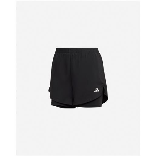 Adidas small logo w - short training - donna