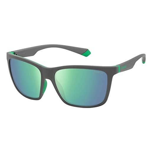 Polaroid pld 2126/s sunglasses, 3u5/5z grey green, l men's