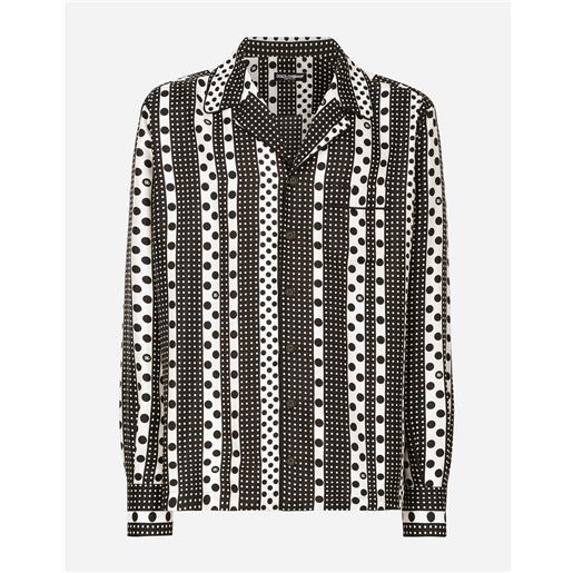 Dolce & Gabbana camicia in seta stampata