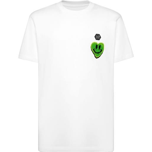 Philipp Plein t-shirt con stampa - bianco
