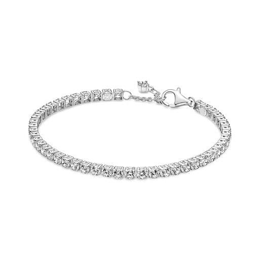 Pandora bracciale tennis 591469c01-18 lucido