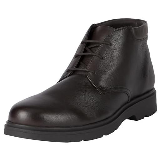 Geox u spherica ec1, stivaletto uomo, caff, 39 eu