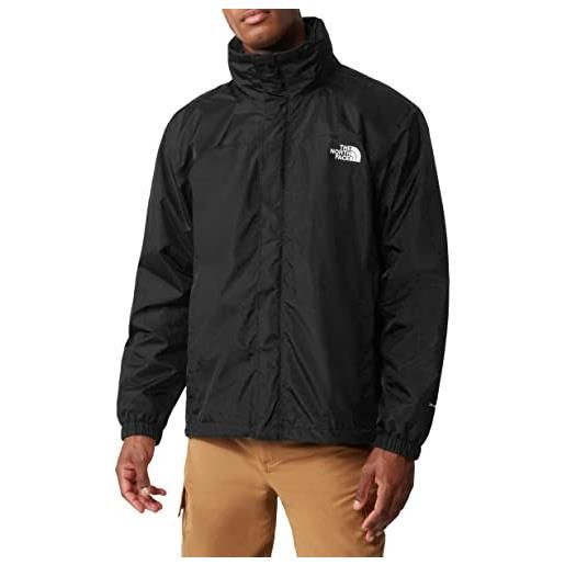 The North Face - giacca da uomo resolve - giacca da trekking impermeabile e traspirante - tnf black, m