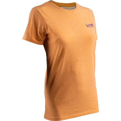 LEATT t shirt donna leatt core ss v. 24 arancio