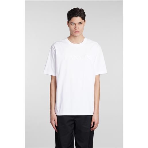 Lanvin t-shirt in cotone bianco