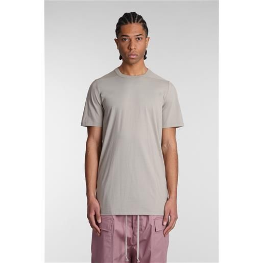 Rick Owens t-shirt level t in cotone grigio