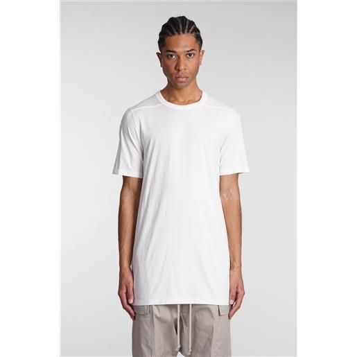 Rick Owens t-shirt level t in cotone bianco