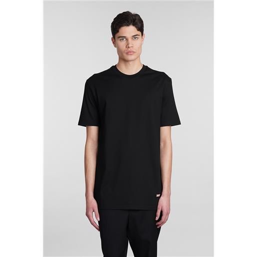 Jil Sander t-shirt in cotone nero