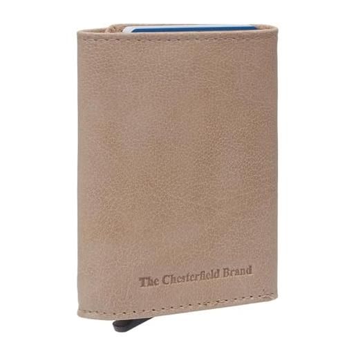 The Chesterfield Brand custodia per carte di credito rfid in pelle 7 cm