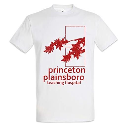 Urban Backwoods princeton plainsboro uomo t-shirt bianco taglia 2xl