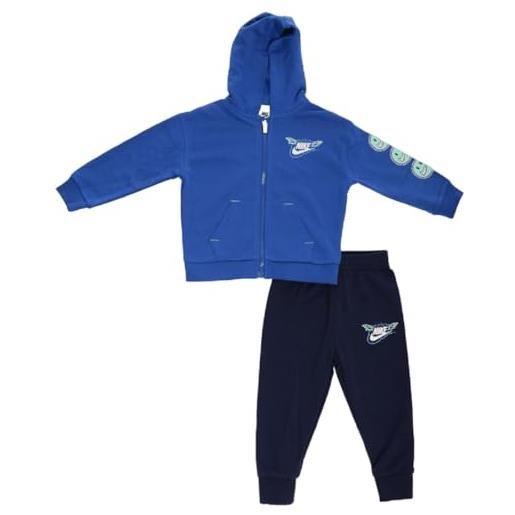 Nike kids 66l111 french terry set 18 months