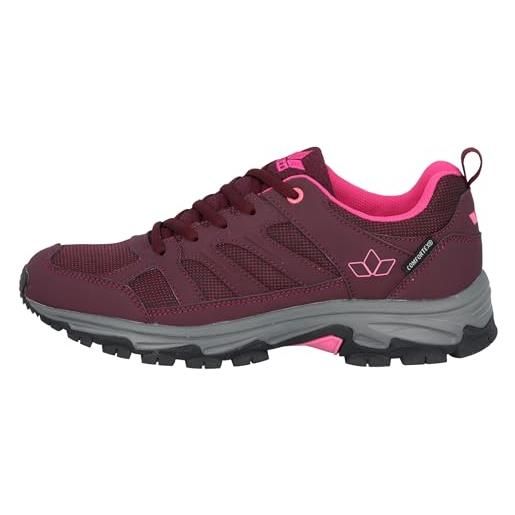 Lico houston, scarpe da trekking donna, bordeaux pink, 36 eu