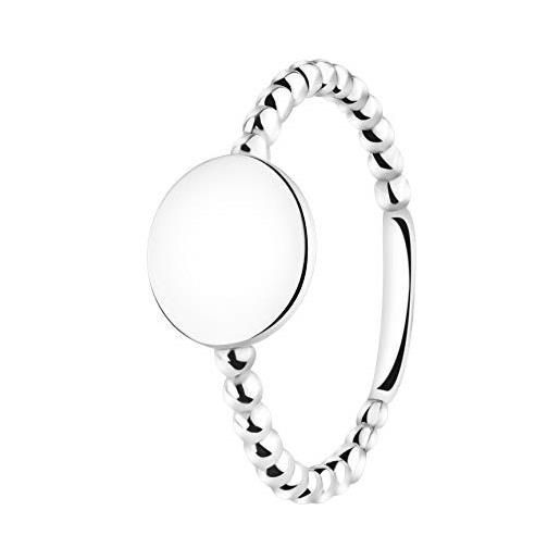 Sofia Milani - anello da donna in argento 925 - design a cerchio sfera - 10089-14.5 (17.3)