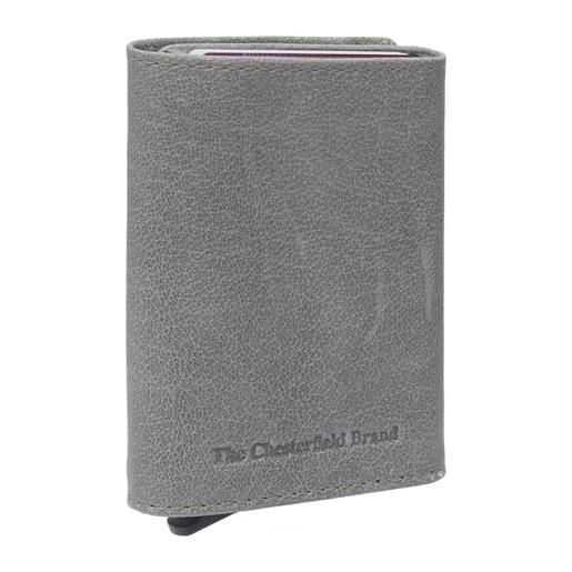 The Chesterfield Brand custodia per carte di credito rfid in pelle 7 cm
