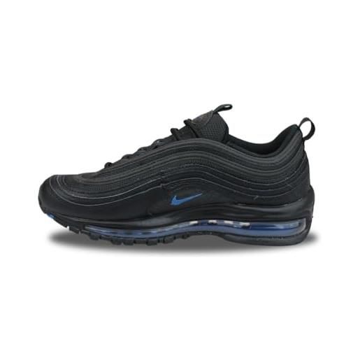 Nike air max 97 gs running trainers fb8033 sneakers scarpe (uk 5 us 5.5y eu 38, black dark marina blue 001)