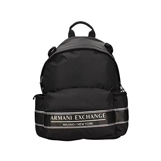 Emporio Armani armani exchange backpack taglia unica nero black 00020