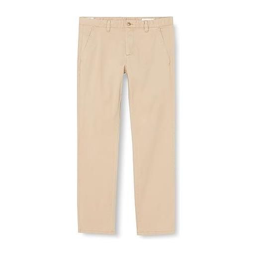 s.Oliver pantaloni chino, marrone, 44w x 36l uomo