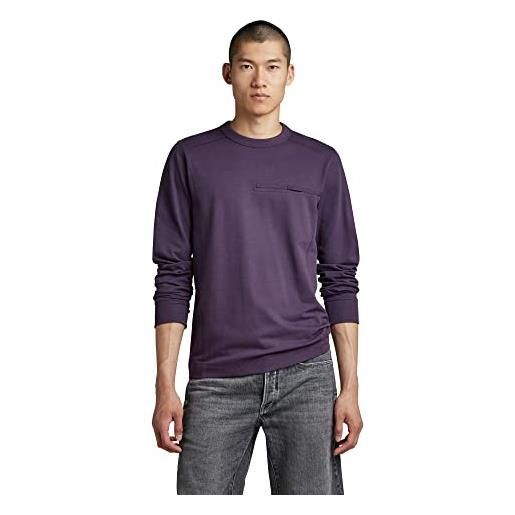 G-STAR RAW men's aviaton lightweight sweater, viola (carbonne purple d22836-d285-0013), xs