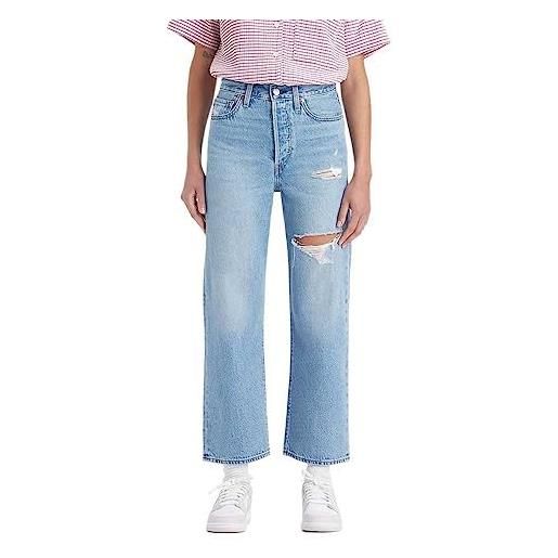 Levi's ribcage straight ankle, jeans donna, in the middle w damage, 28w / 29l