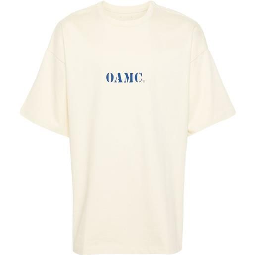 OAMC t-shirt con stampa - toni neutri