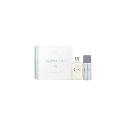 Calvin Klein fragranza unisex ck one eau de toilette set regalo