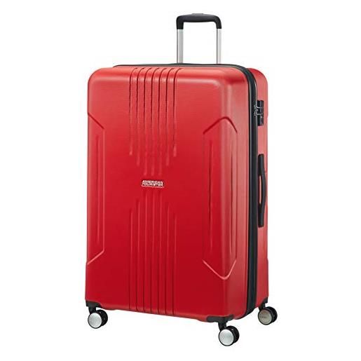 American Tourister tracklite - bagaglio a mano, l (78 cm - 120 l), rosso (flame red)