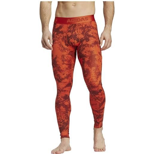 Adidas paris tf leggings rosso s uomo