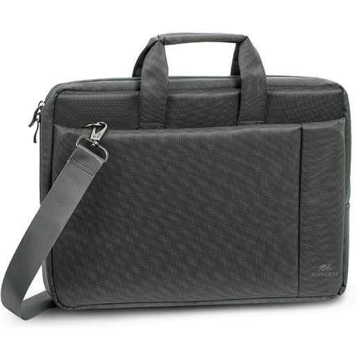 Rivacase 8231 borsa per notebook 38,1 cm (15") borsa da corriere grigio r8231g