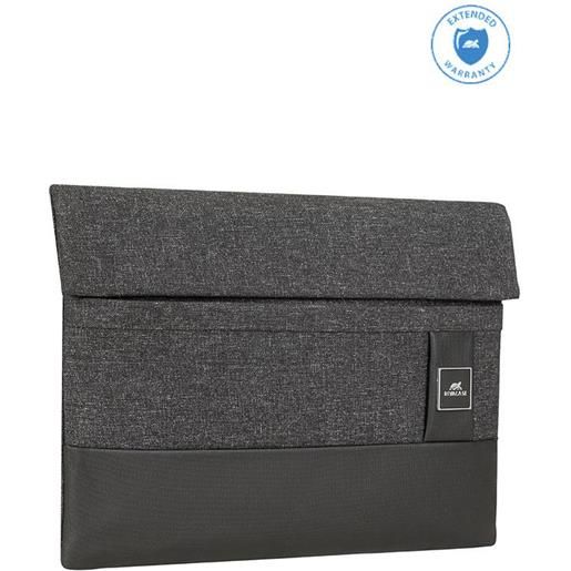 Rivacase 8803 black melange borsa per notebook 33,8 cm (13.3") custodia a tasca nero 8803blackmelange