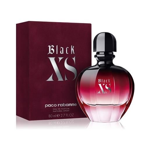 Paco Rabanne black xs for her eau de parfum do donna 80 ml
