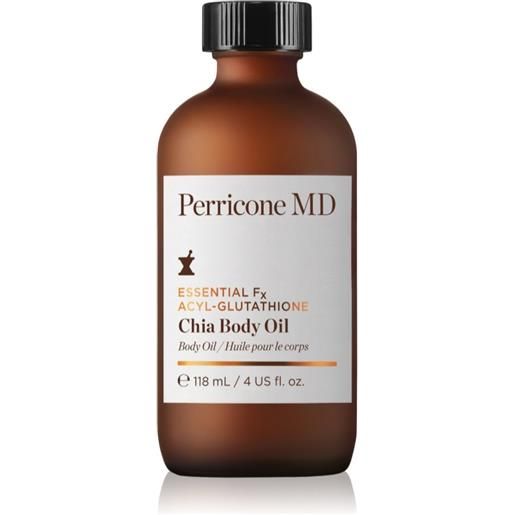Perricone MD essential fx acyl-glutathione chia body oil 118 ml