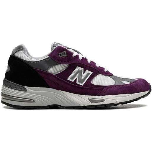 New Balance sneakers 991 made in uk - viola