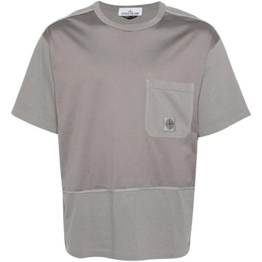 Stone Island t-shirt compass - grigio