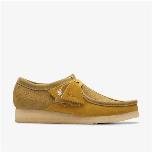 Clarks wallabee olive combi