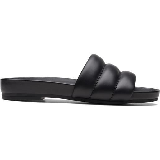 Clarks pure soft black leather