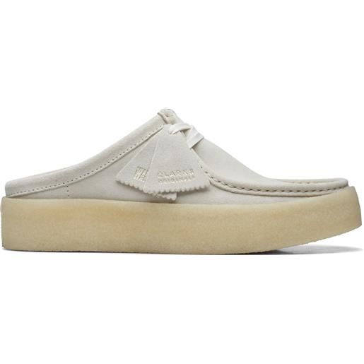 Clarks wallabee cup lo off white suede