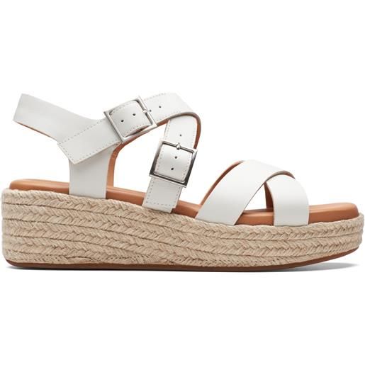 Clarks kimmei buckle off white combi