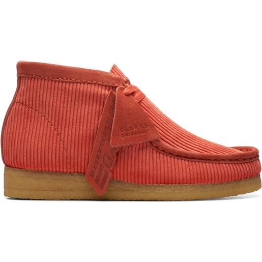 Clarks wallabee boot coral cord