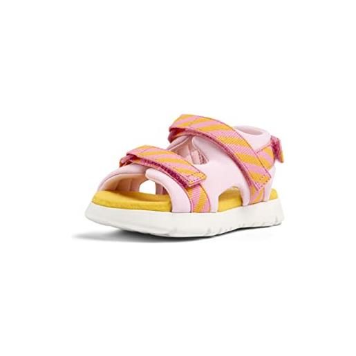 Camper oruga first walkers-k800527, flat sandal bimba 0-24, multicolore, 23 eu