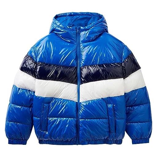 United Colors of Benetton giubbotto 2o3acn02o, giacca bambini e ragazzi, bluette 911, l