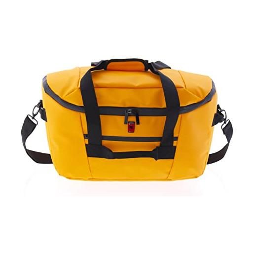 GLADIATOR polar borsa da viaggio, media, 34 l, giallo, mediano, 34 l, borsa da viaggio