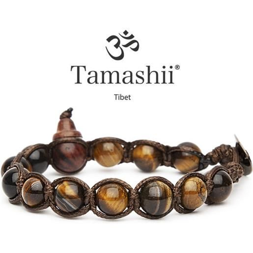 Tamashii bracciale occhio di tigre marrone Tamashii unisex
