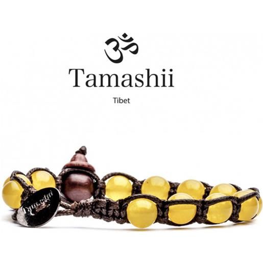 TAMASHII bracciale agata gialla uomo-donna TAMASHII 1 giro
