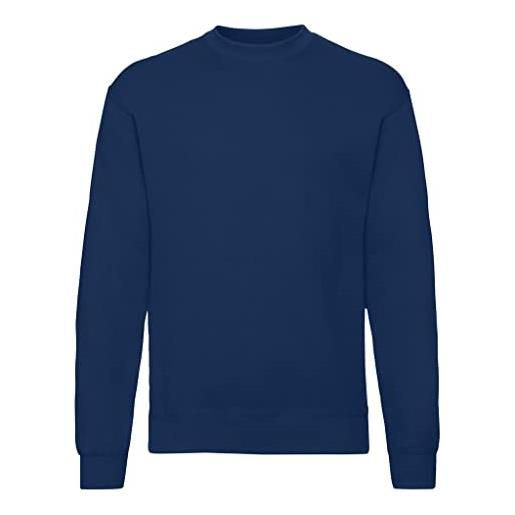 Fruit of the Loom 62-202-0 pullover, navy, l uomo