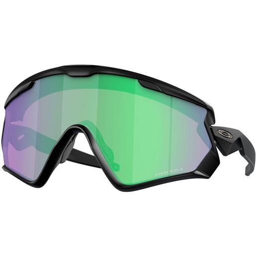 Oakley wind jacket 2.0 sunglasses trasparente prizm road jade/cat3