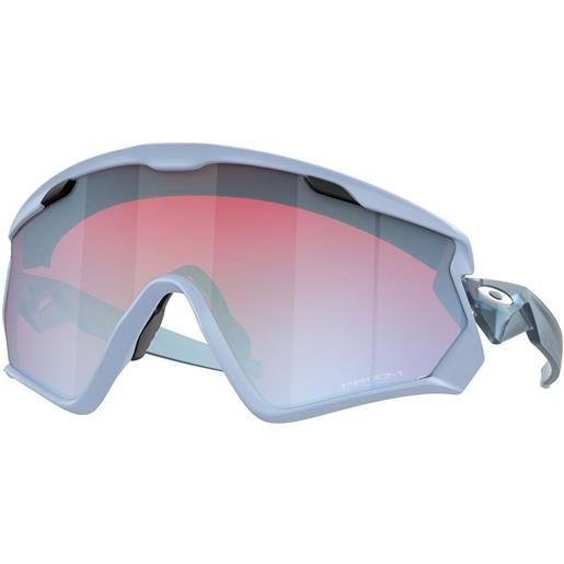 Oakley wind jacket 2.0 sunglasses trasparente prizm snow sapphire/cat3