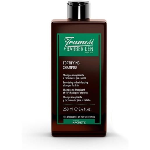 Framesi barber gen fortifying shampoo 250ml - shampoo uomo energizzante rinforzante